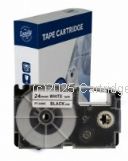 *Casio XR24WE Black Text on 24mm wide White New Compatible Label Tape x 8 Metres   
