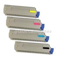 CartridgeMate Oki 44844528 Value Pack (4) Premium 