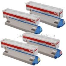 Oki 45396208 Value Pack (4) Original