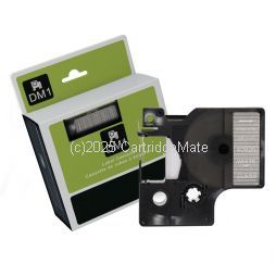 *Dymo SD40920 White Text on 9mm wide Clear Laminated Tape New Compatible- 7 Metres   