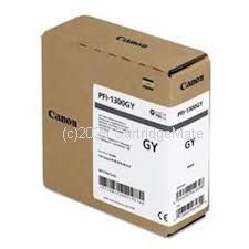 Canon PFI-1300GY Grey Ink Tank - Original Product       