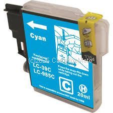 *Brother LC-39C Cyan 