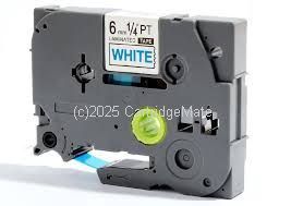 *Brother TZe-213 Laminated Blue on White Tape - 6mm x 8m - New Compatible 