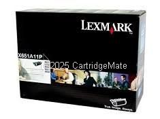 Lexmark X651A11P Black - Original 
