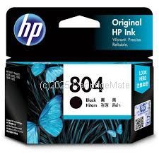 Hewlett Packard T6N10AA (804) Black Inkjet - Original   