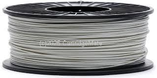 PLA FILAMENT (3D Printing) Silver - 1kg- 1.75mm 