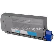 CartridgeMate Oki 41515215 Cyan New Toner Cartridge - Average 15K