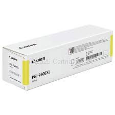 Canon PGI-7600XLY Yellow Extra Large Inkjet Cartridge - Original Product   
