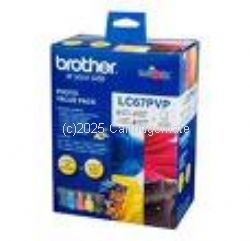Brother LC-67CMYB High Yield Quad 