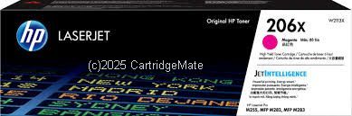 Hewlett Packard W2113X (206X) Magenta High Yield - Original        
