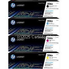Hewlett Packard W2110X (206X) Value Pack (4) High Yield - Original   
