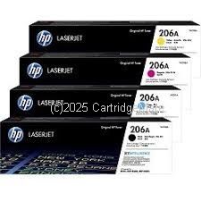Hewlett Packard W2110A (206A) Value Pack (4) Standard Yield - Original   