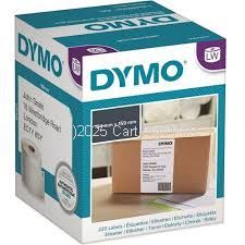 Dymo S0947420 Small Shipping White Paper Labels, 59 mm x 102 mm, 2 x 575 labels/roll
