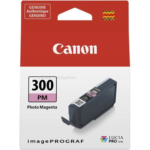 Canon PFI-300PM Photo Magenta Ink Tank - Original Product    