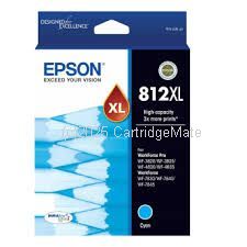 Epson T05E292 (812XL) High Yield Cyan Ink Cart  