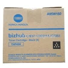 Konica Minolta A95W-190 (TNP49) Black Toner - 13K - Original