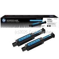 Hewlett Packard W1143AD (143A) Black Twin - Original