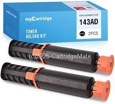 CartridgeMate Hewlett Packard W1143AD (143A) Twin Pack Black Premium Compatible 