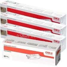 Oki 44973548 Value Pack (4) Black, Cyan Magenta & Yellow  