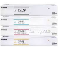 Canon TG-72 Value Pack (4) Toner Cartridges   