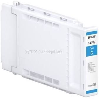 Epson C13T41V200 Cyan UltraChrome ink Cartridge - 110ml - Original Product 