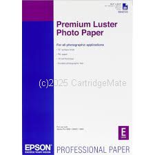 Epson S042123 Fine Art SignatureWorthy Premium Luster A2 Paper - 25 Sheets 250g/m