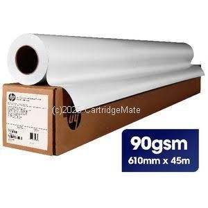 HP C6035A A1 Bright White Inkjet Paper Roll 610mm x 45m (24)