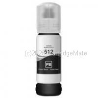 *Epson C13T00H192 T512 Photo Black New Compatible Ink Bottle  