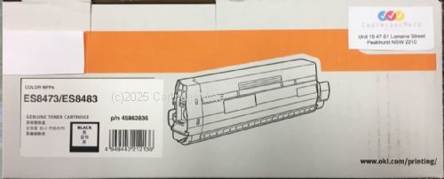 Oki 45862836 Black Toner - Original