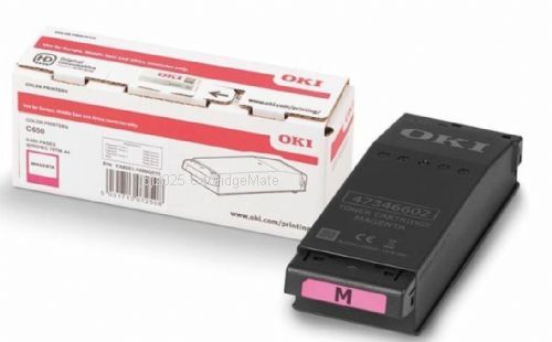 Oki YA8001-1088G034 (C650DN) Magenta Toner - Original 