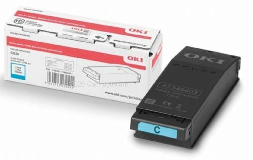 Oki YA8001-1088G035 (C650DN) Cyan Toner - Original  