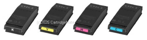 Oki C650DN  - YA8001-1088G036 Value Pack (4) Original