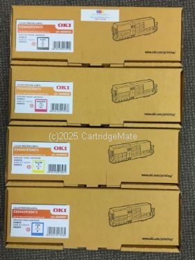 Oki 46490628 (ES5473DN/ES5442) Value Pack (4) - Original 