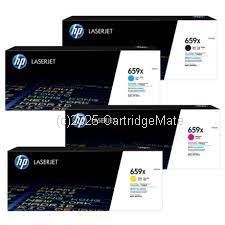 Hewlett Packard W2010X (659X) Value Pack High Yield (BCMY) 