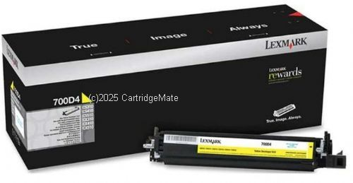 Lexmark 70C0D40 Yellow Developer - Original   