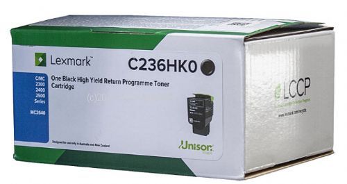 Lexmark C236HK0 Black High Yield - Original
