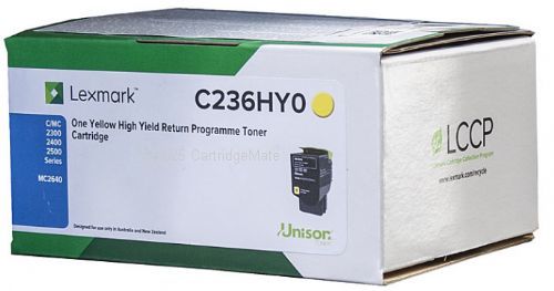 Lexmark C236HY0 Yellow High Yield - Original