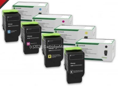 Lexmark 78C6UKE Value Pack (4) Ultra High Yield - Original