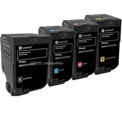 Lexmark 74C60K0  Value Pack (4) BCMY - Original 