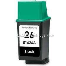 *Hewlett Packard 51626\No26 Black Inkjet Cartridge