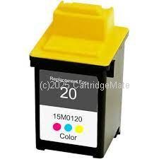 *Lexmark 15M0120 No 20 Colour Compatible Inkjet Cartridge