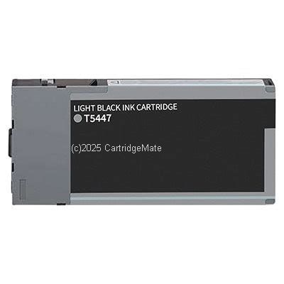 *Epson T544700 Light Black Pigment New Compatible Inkjet Cartridge -220ml     