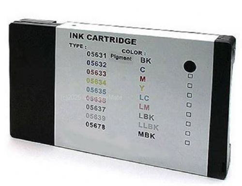 *Epson T563100 Photo Black New Compatible Pigment Inkjet - 220ml   