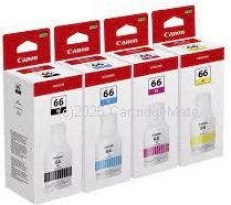 Canon GI66 Value Pack (BCMY) Ink Bottles  - Original Product   