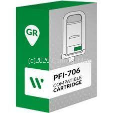*Canon PFI-706G Green New Compatible 
