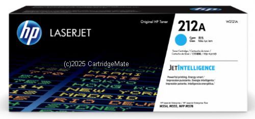Hewlett Packard W2121A (212A) Cyan- Original       