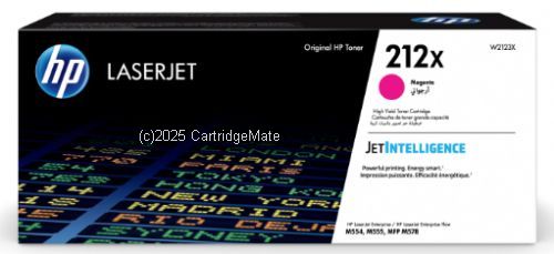 Hewlett Packard W2123X (212X) Magenta High Yield - Original       