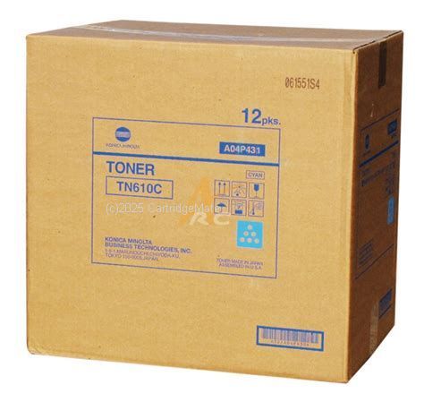 Konica Minolta A04P-450 Cyan Toner Cartridge -24K - Original 