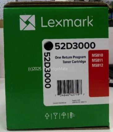 Lexmark 52D3000 Black - Original 
