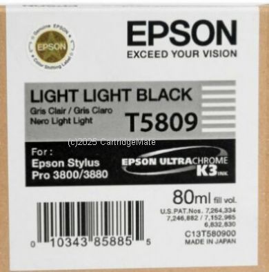 Epson T580900 Light Light  Black UltraChrome - 80ml